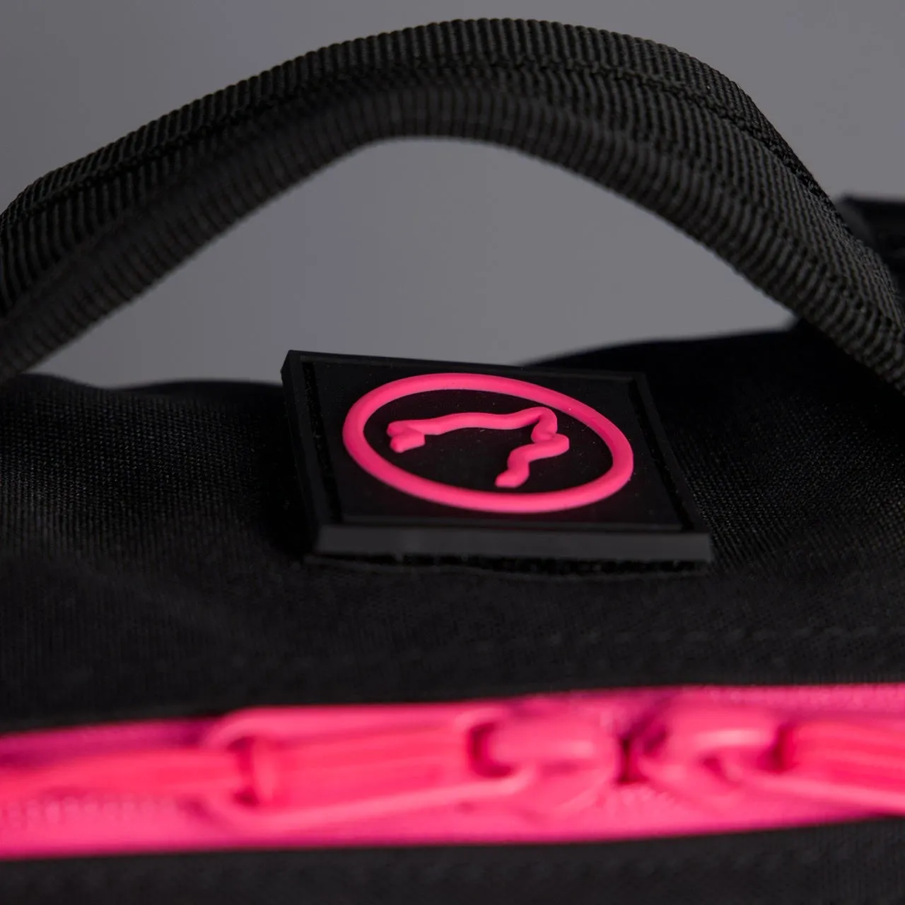 25L Backpack Black Neon Pink