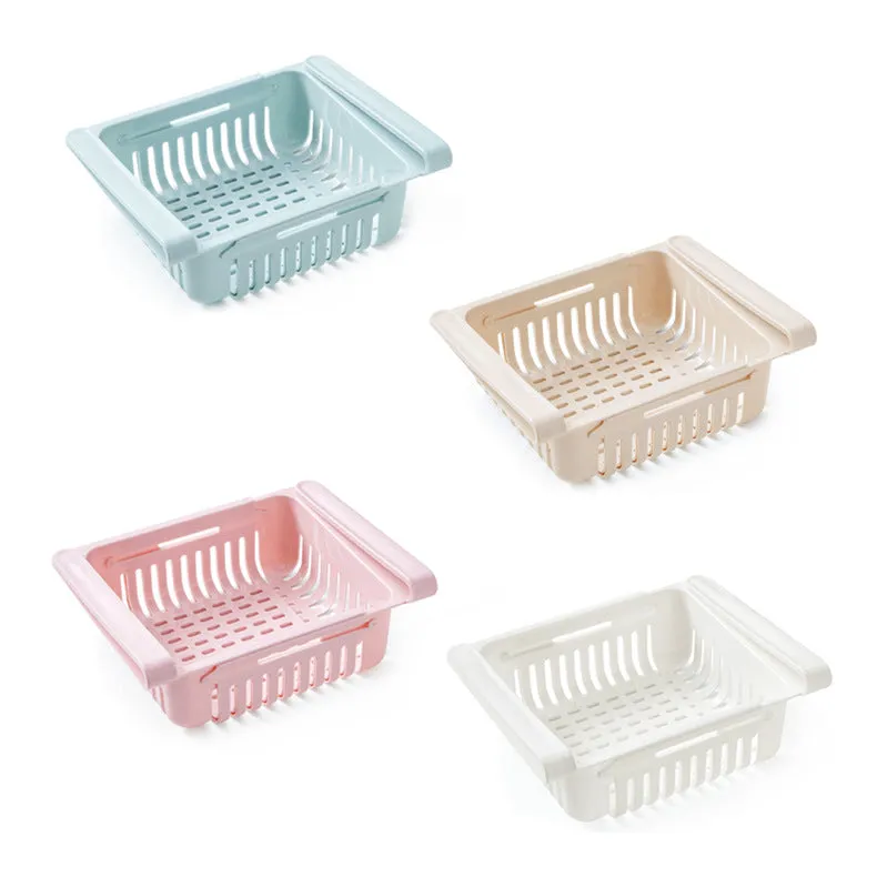 3 Pcs Expandable Storage Basket for Drawer Refrigerator, HG0005