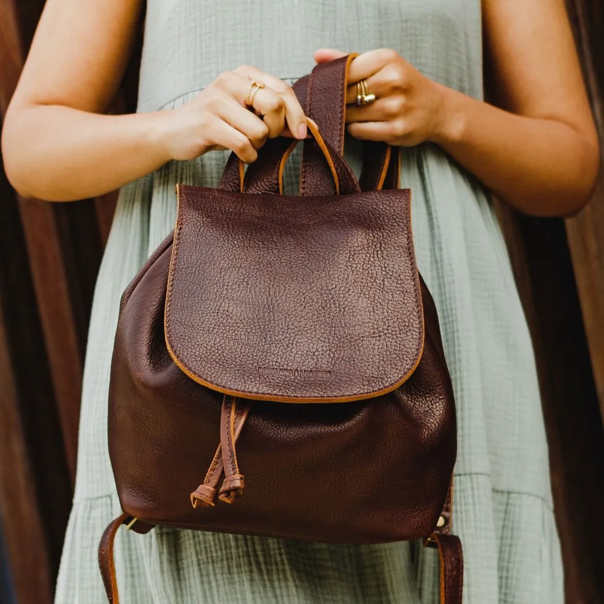 'Almost Perfect' Bucket Backpack