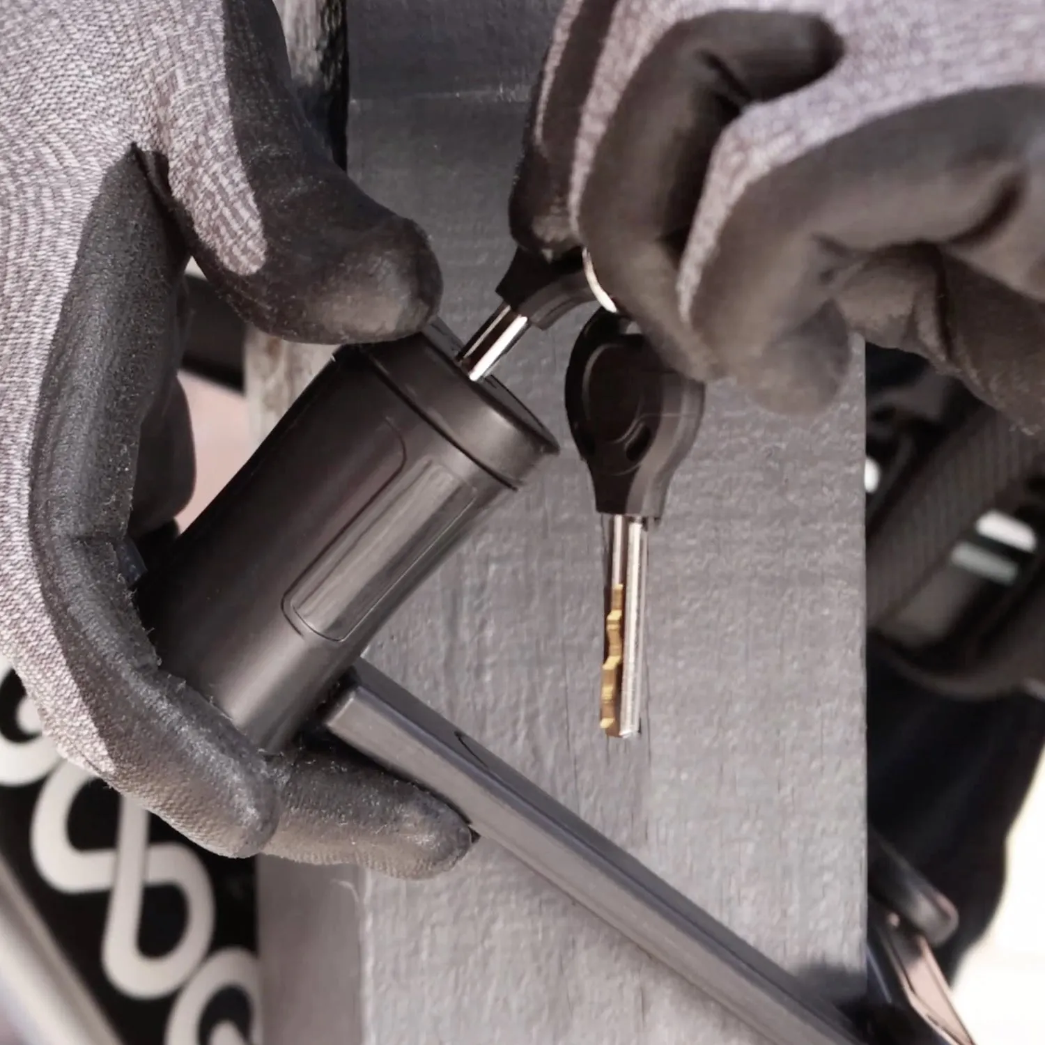 Anti-Theft Folding Bike Lock