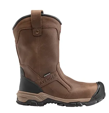 Avenger Men's Brown Wellington Ripsaw Work Boot