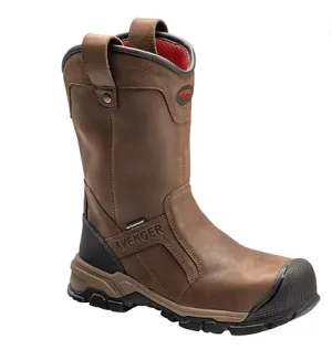 Avenger Men's Brown Wellington Ripsaw Work Boot