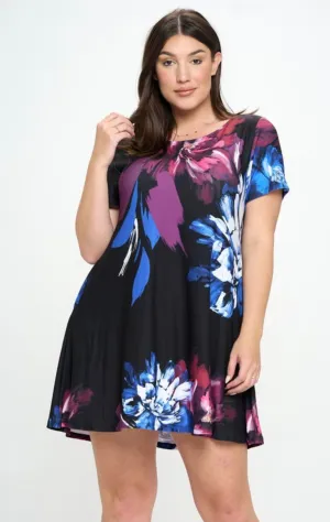 Black Floral Dress