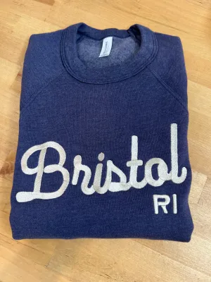 Bristol, RI Embroidered Crewneck Sweatshirt