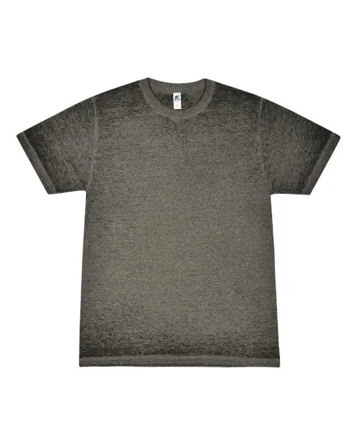 Colortone Men's Acid Wash Burnout T-Shirt