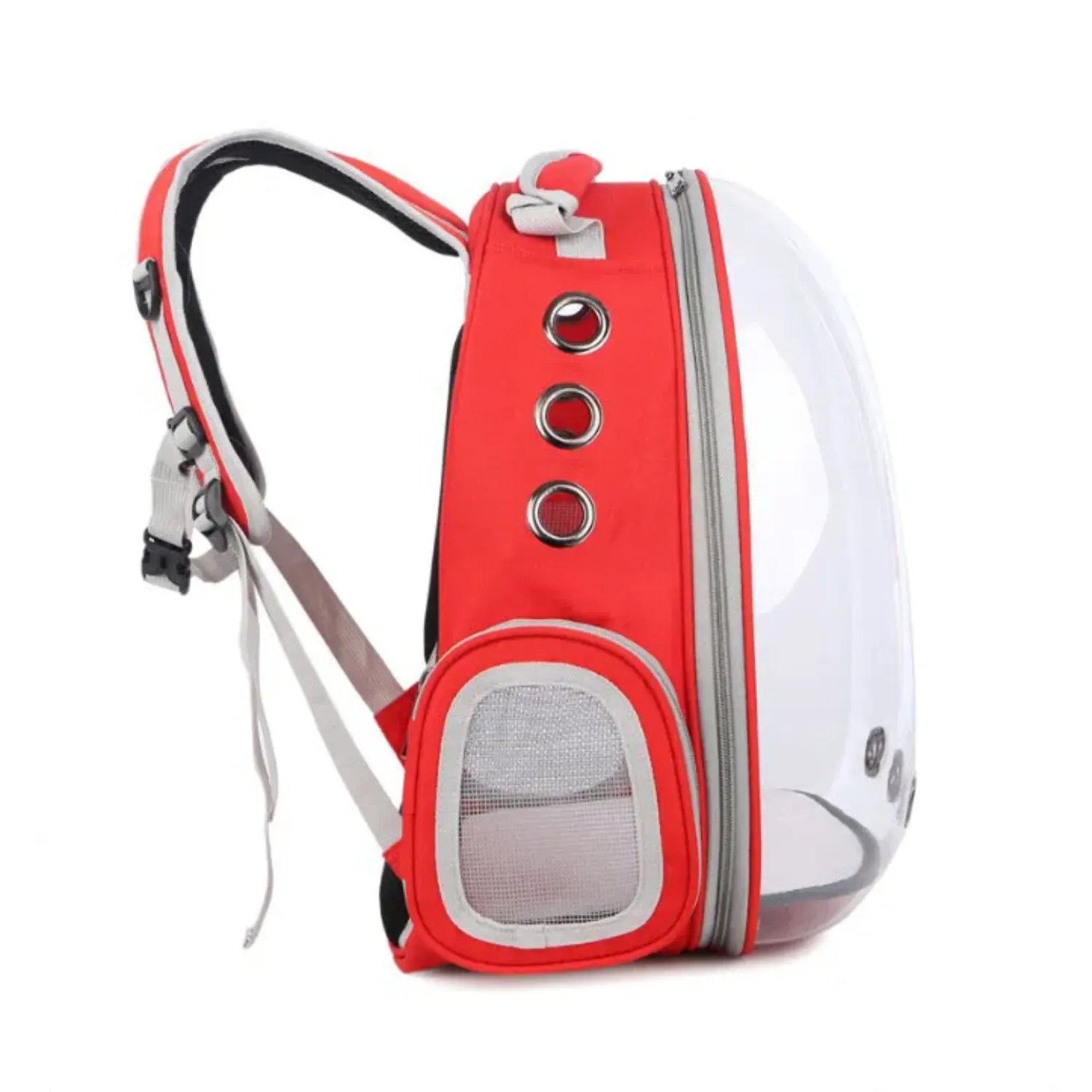 Expandable Waterproof Pet Backpack with Space Capsule Design