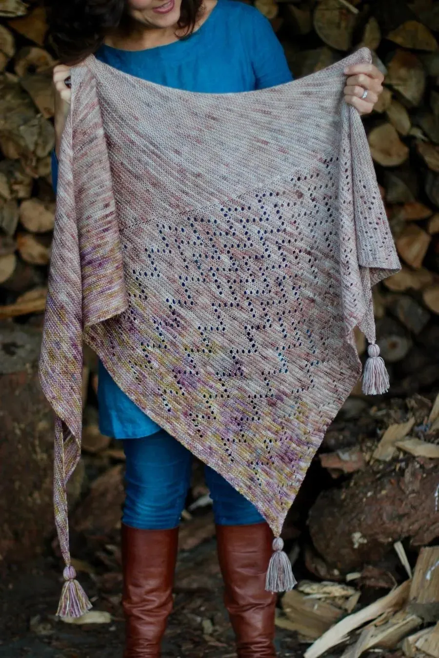 Juniper Shawl | Printed Pattern