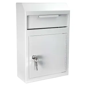 Key Drop Box Automotive Large Locking Drop Box Wall Mounted Mail Slot Drop Boxes