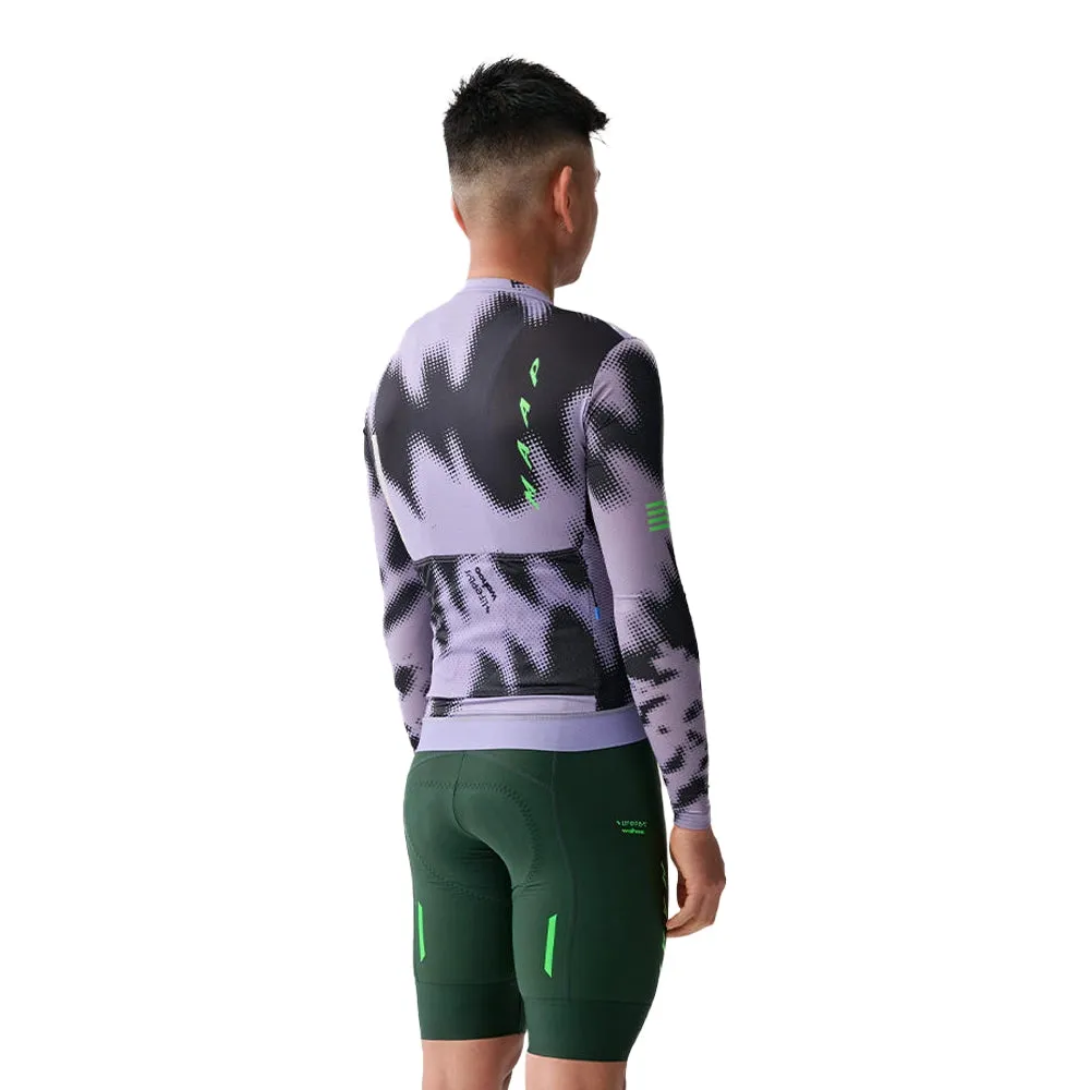 MAAP x Lifeplus Wahoo Team Pro Air LS Jersey 2.0 - Purple Ash/Black