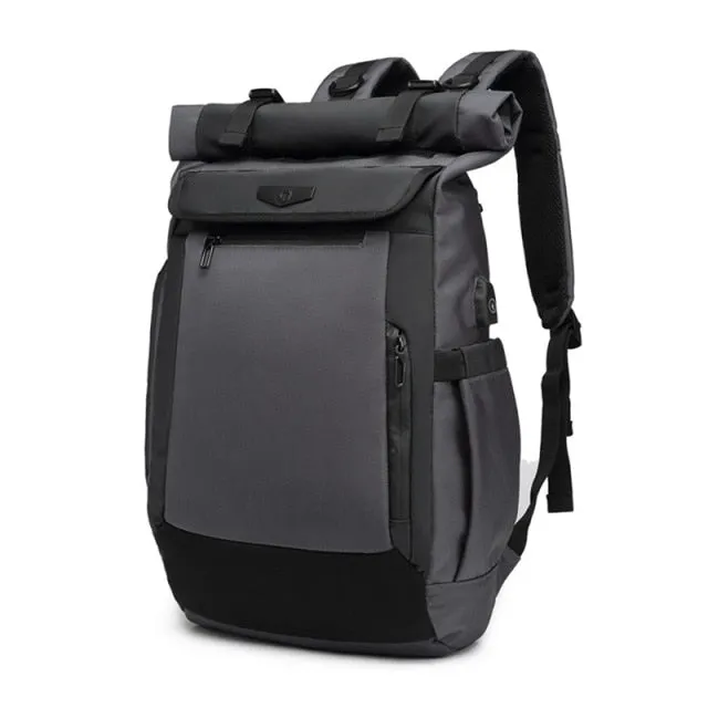 Men's Water Repellent Oxford Backpack