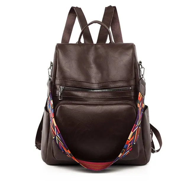 PU Leather Backpack