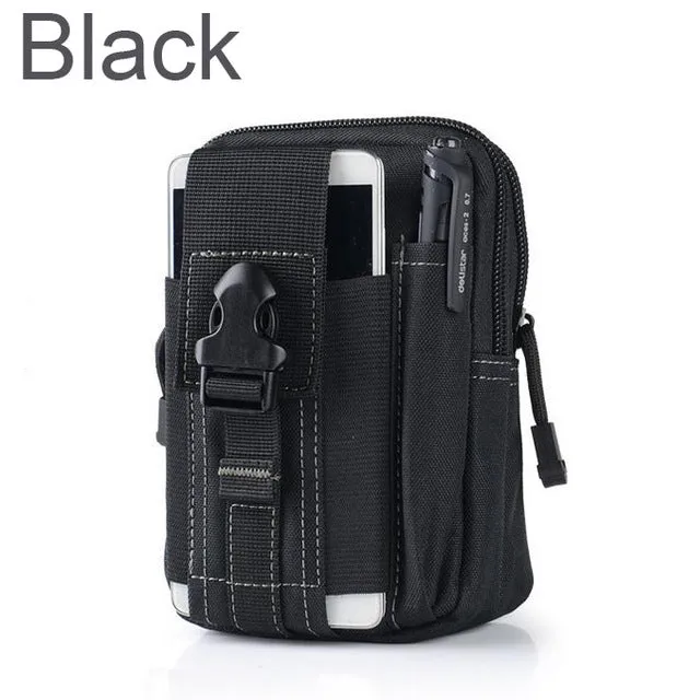 Tactical Molle bag Pouch Belt Waist Packs Bag Pocket Military Waist Fanny Pack Pocket for Iphone 6 6s 5s for Samsung Galaxy S6